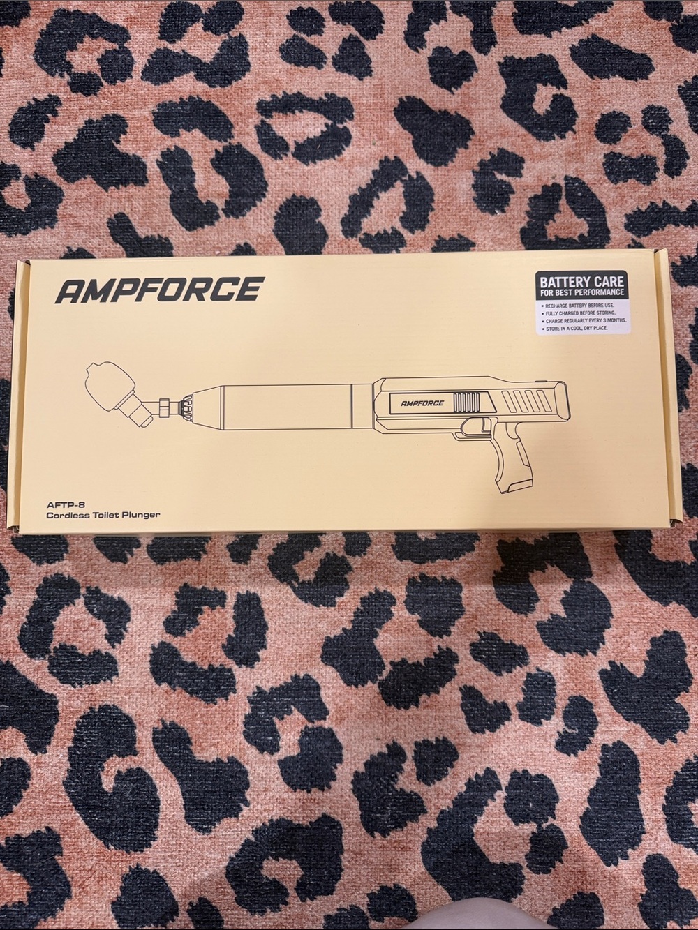 Ampforce Cordless Toilet Plunger
